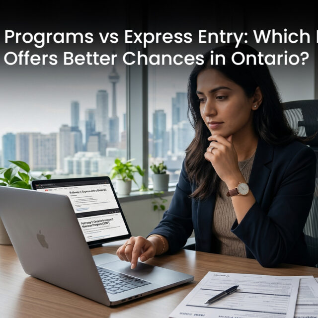 OINP Programs vs Express Entry: Which Path Offers Better Chances in Ontario?