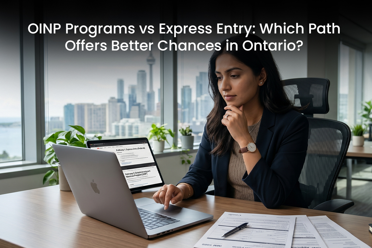 OINP Programs vs Express Entry
