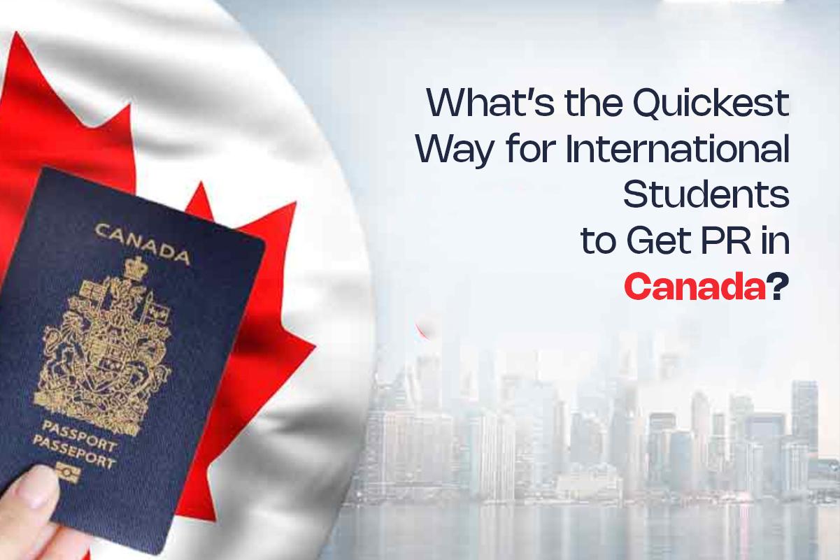 International Students to Get PR in Canada