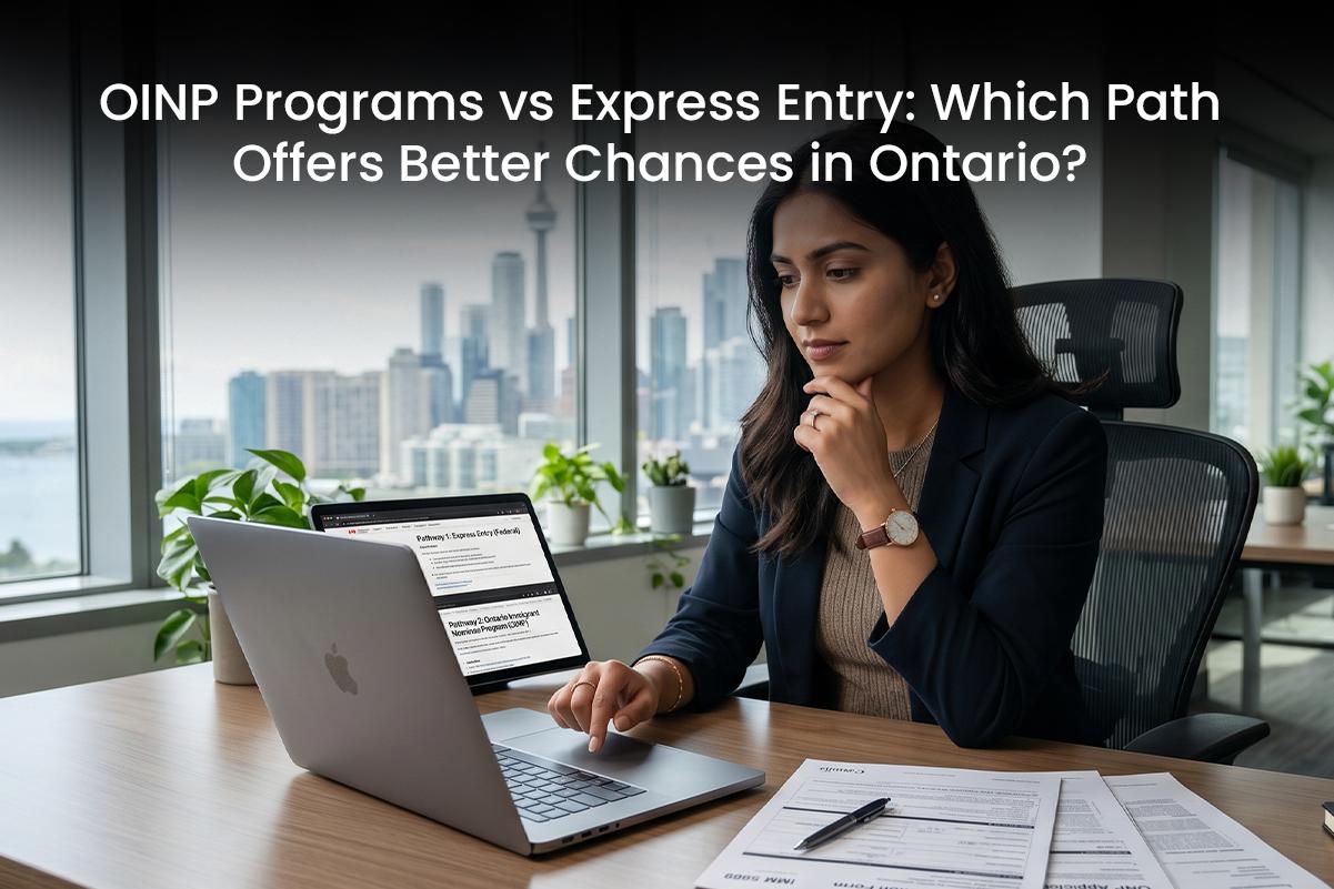 OINP Programs vs Express Entry