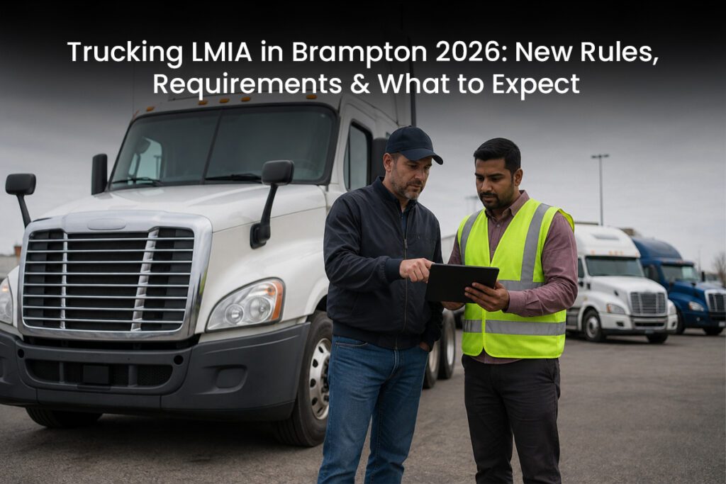 Trucking LMIA in Brampton 2026 New Rules